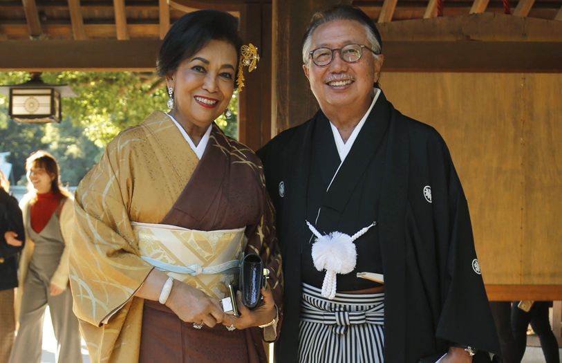 Datin Sri Zurina Zulkiflee and Dato' Sri Mahamad Fathil Mahmood