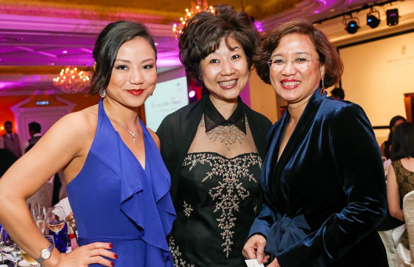 Sarah Lorraine Chen, May Lam and Professor Dato' Dr Adeeba Kamarulzaman