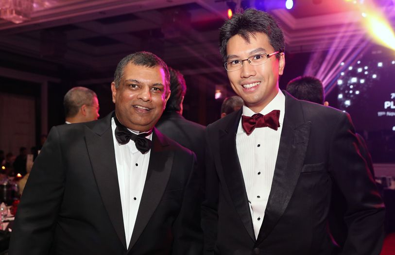 Tan Sri Tony Fernandes and Tunku Zain Al-‘Abidin Tuanku Muhriz