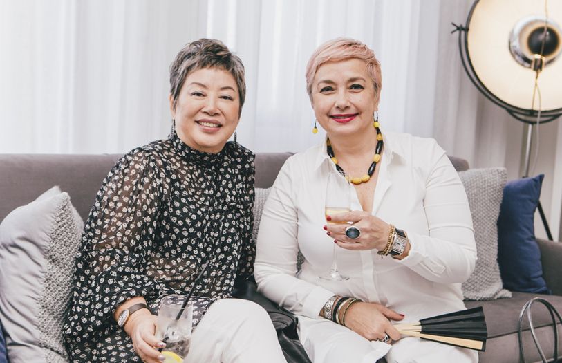 Rosanna Liew and Datin Donna Wee