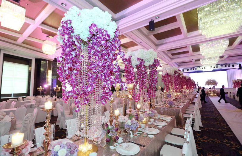 The popular couple’s wedding dinner reception at The Majestic Hotel KL was a grand affair.