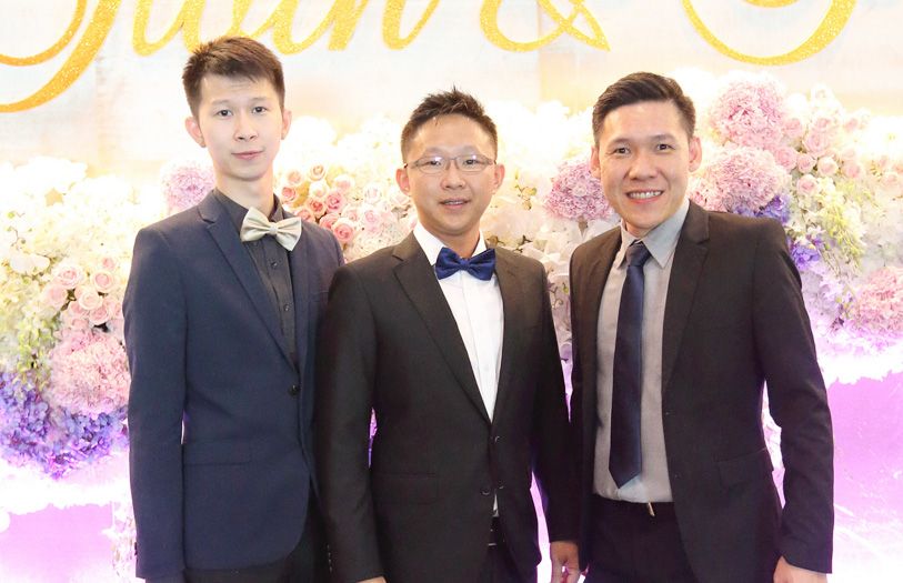 Choon Yee, Wei Tzuen and Jee Jun