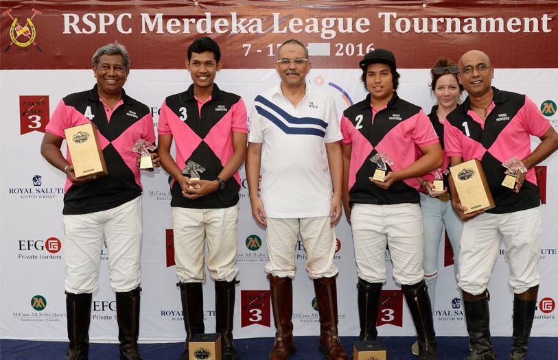 Head Hunters emerged champions in the RSPC Merdeka League