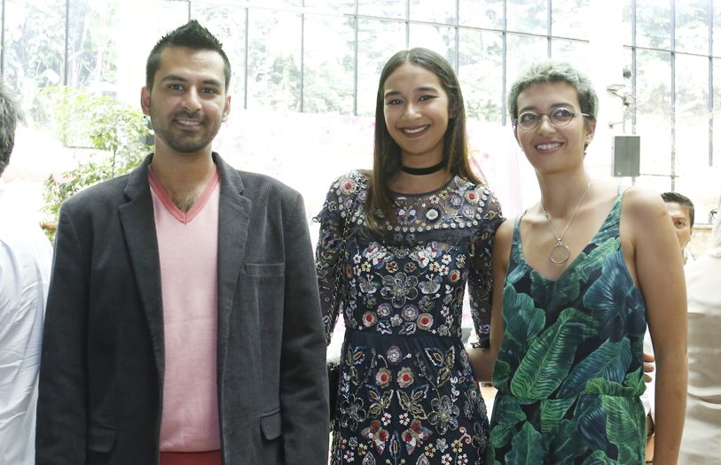 Mazhar Mahathir, Meera Alyanna Mukhriz and Ineza Roussille