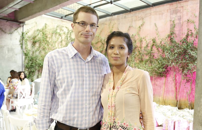Nick Goode and Joanna Zabidi