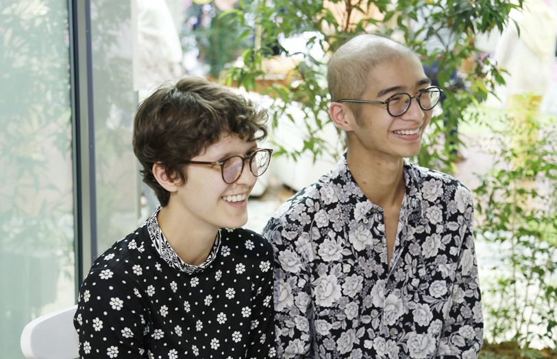 Hannah Swoboda and Omar Mirzan