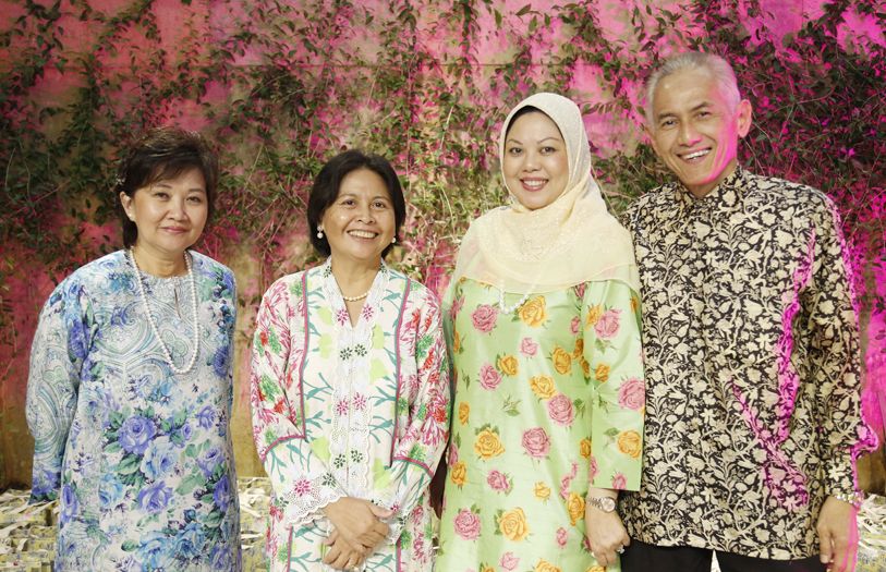 Nor Raina Abdullah, Juniwati Rahman Hussien, Datin Suzana Sulaiman and Datuk Abdul Rahim Hashim