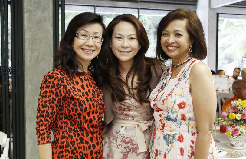 Malaysia Tatler managing director Florence Fang, Datin Patsy Loh and Datin Paduka Marina Mahathir