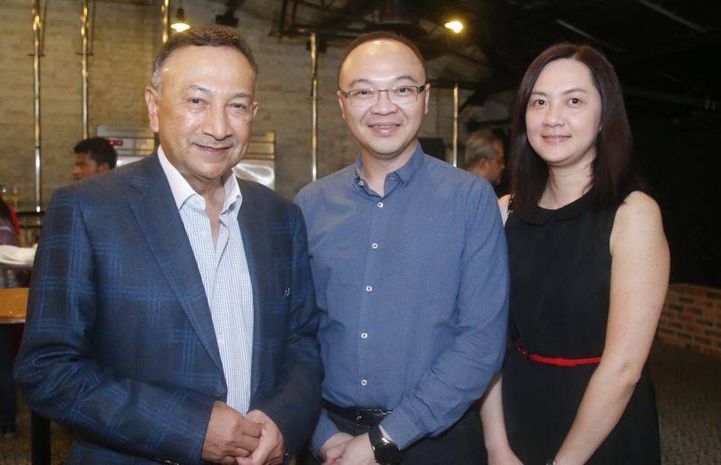 Tunku Dato' Seri Utama Naquiyuddin, Raymond Chee and Chong Lip Kian