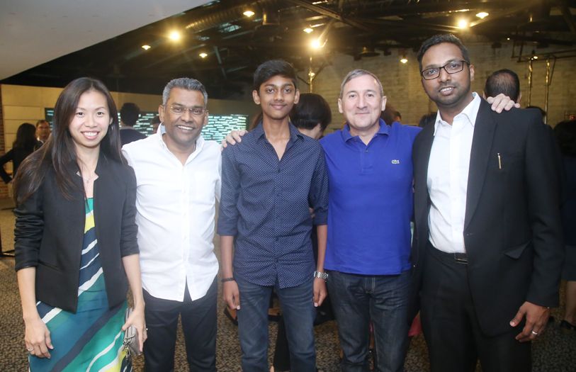 Charlotte Chua, Marcus Francis, Jeremy Marcus, Tony Quque and Prakash Sampunathan