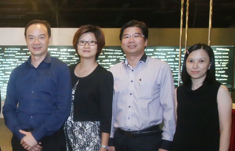 Danny Chee, Priscilla Liang, Chew Man Fai and Lily Chan