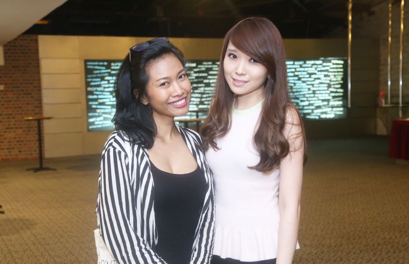 Aishah Hoo and Melissa Lim
