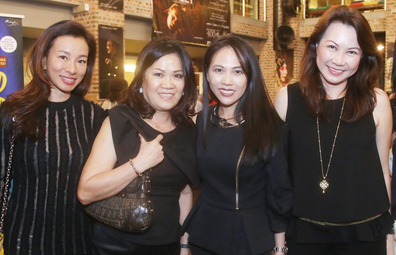Claire Lee-Bloy, Judy Lam, Monica Lai and Liang Tok