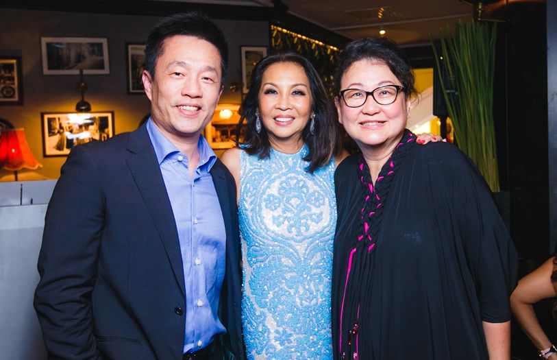 Francis Tan, Dato Sri Farah Khan and Joyce Yap