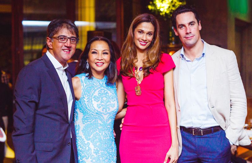 Amarjit Chhina, Dato' Sri Farah Khan, Kavita Sidhu and Roberto Guiati