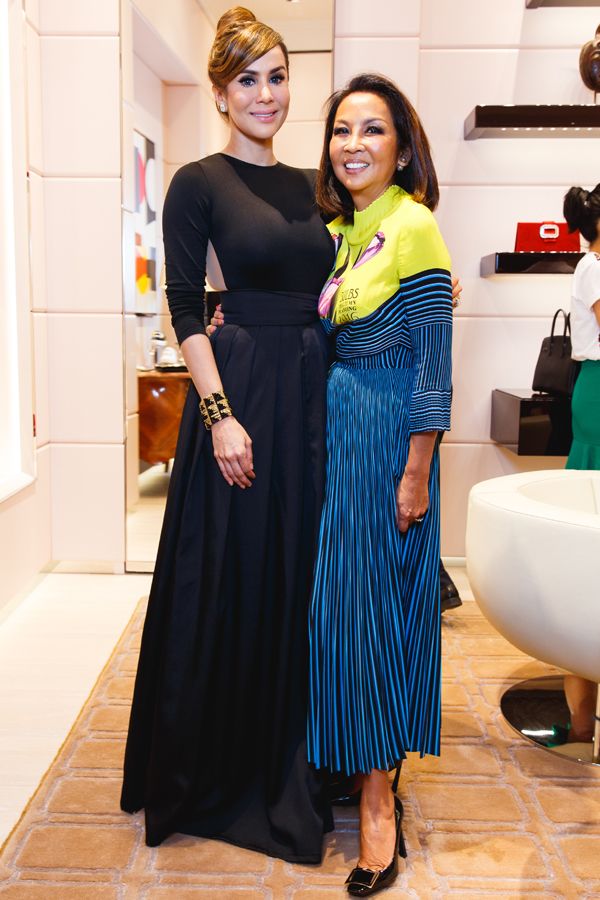 Zahida Rafik and Dato' Sri Farah Khan