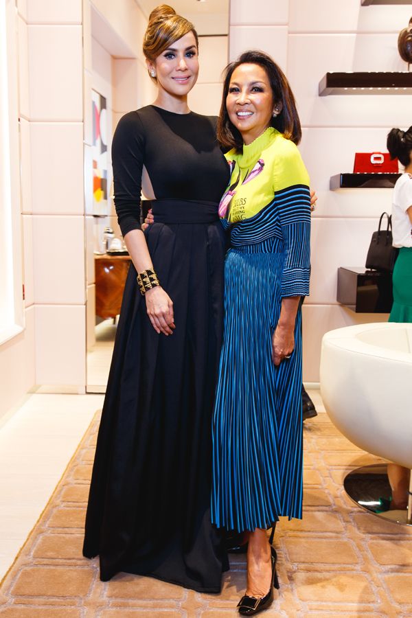 Zahida Rafik and Dato' Sri Farah Khan