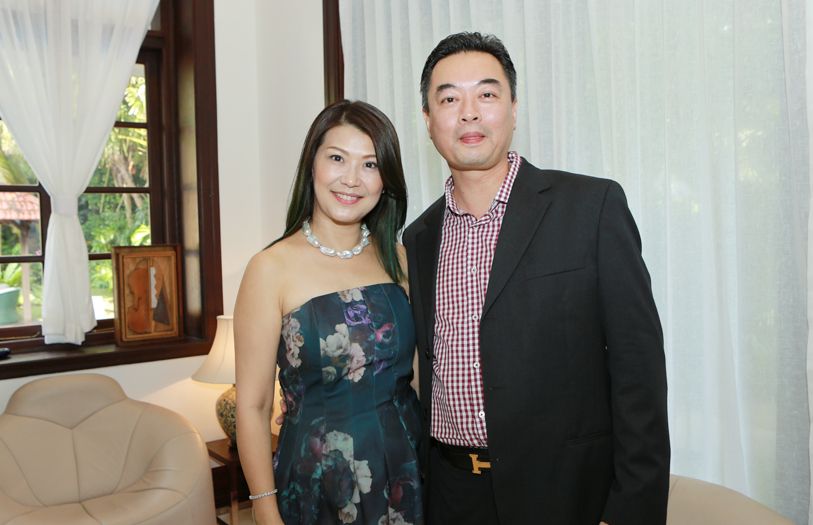 Megan Fong and Chris Sy