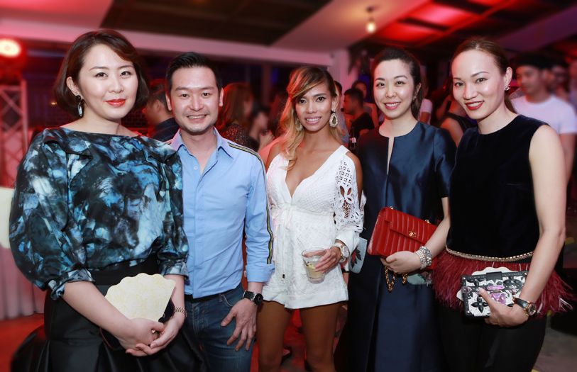 Lim Ai San, Daniel Loo, Lexie Rodriguez, Lim Ai Chiin and Kristine Goh