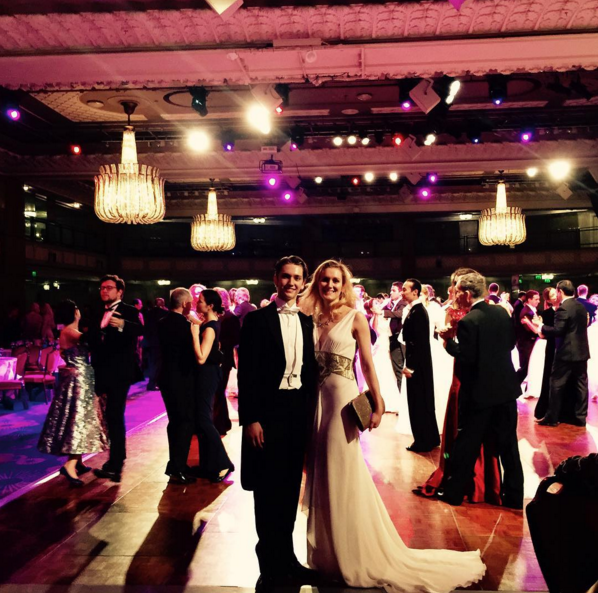 Maria Sascha Khan was looking ever-so gorgeous at the Grosvenor House in Park Lane, London. (Photo: @mariasaschakhan)