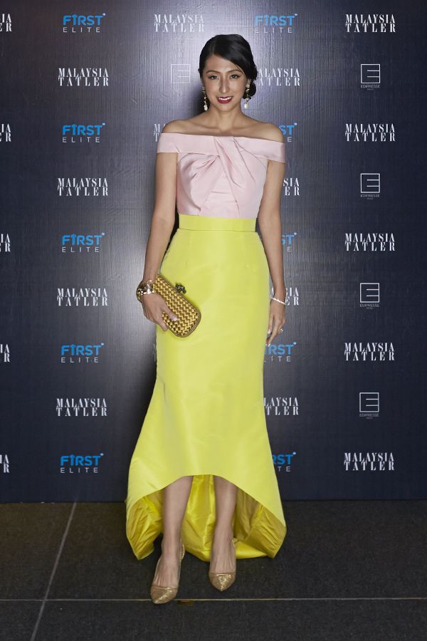 Shirieene Hajamaideen in Oscar de la Renta
