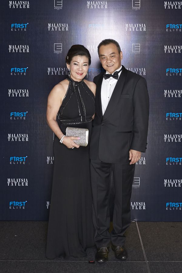 Datin Kate Ong in Gucci and Dato' Eric Ong in Givenchy