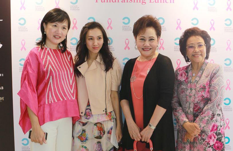 Prof Dr Teo Soo Hwang, Datin Joanna Low, Dato' Anne Eu and Toh Puan Aishah Ong