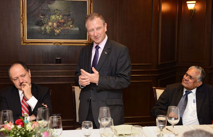 Tony Collingridge also shared a few words of congratulations for Tan Sri Rebecca