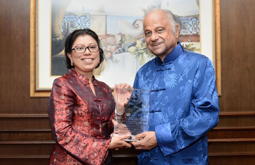 Tan Sri Rebecca Fatima Sta Maria and Dato' Mahadev Shankar