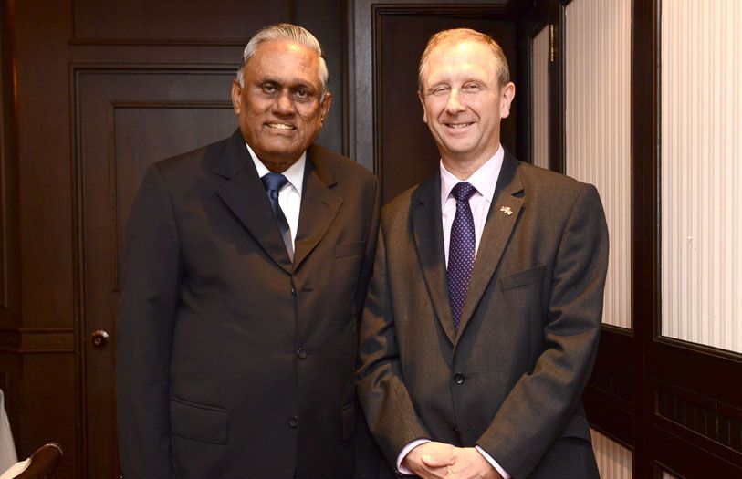 S Radhakrishnan and Tony Collingridge