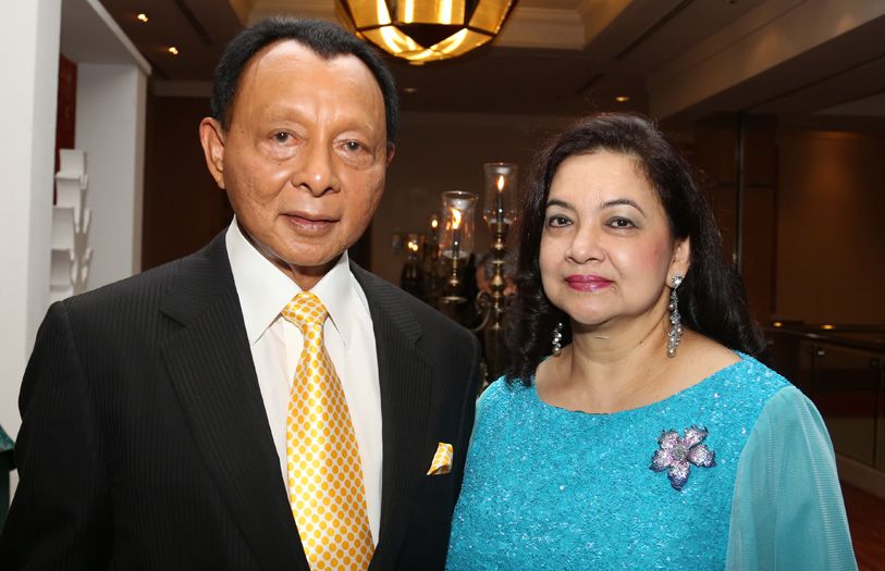 Tengku Tan Sri Abdullah Abu Bakar and Puan Sri Dato' Habibah Yusof
