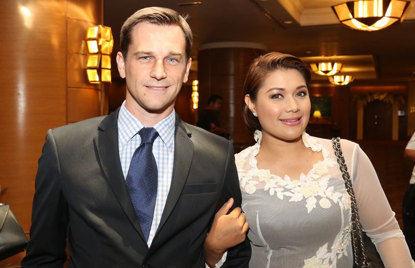 Gavin O'Luanaigh and Serina Redzuawan