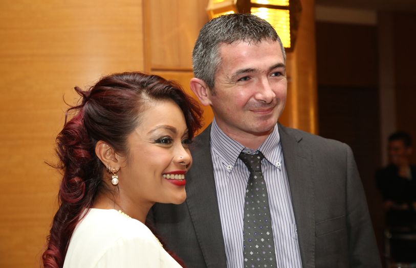 Chevonne Hassan and Vincent Hogan