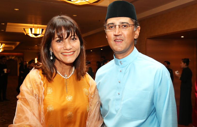 Datuk Yasmin Yusuff and Amarjit Chhina