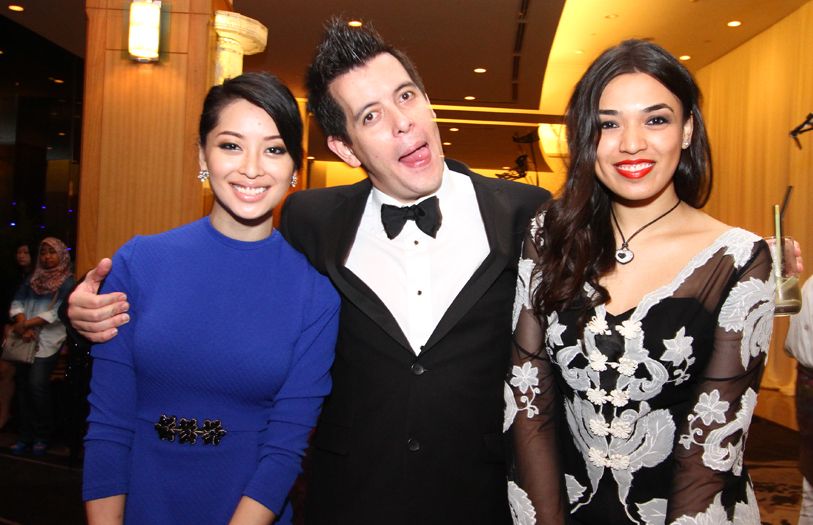 (L-R) Sarah Lian, Jason Lo and Izzana Salleh
