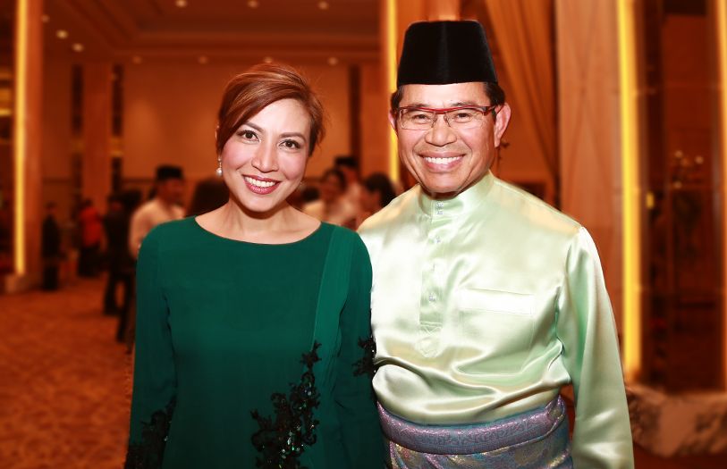 The wedding of Ariff Tuah Tun Ahmad Sarji and Nurul Ain Mat Aron