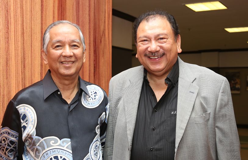 Tunku Dato' Paduka Jaafar and Tunku Tan Sri Imran Tuanku Ja'afar
