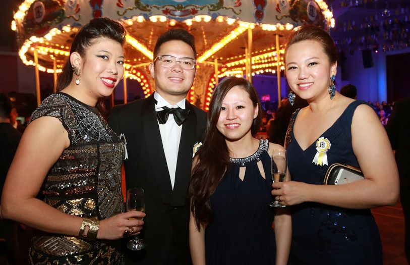 (L-R) Shaan Chan, Benedict Read, LiLi Read and Audrey Tan