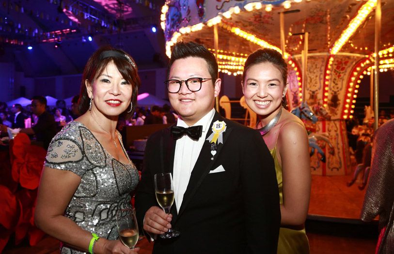 (L-R) Lim Meng Hong, Bobby Ting and Clarissa Chang