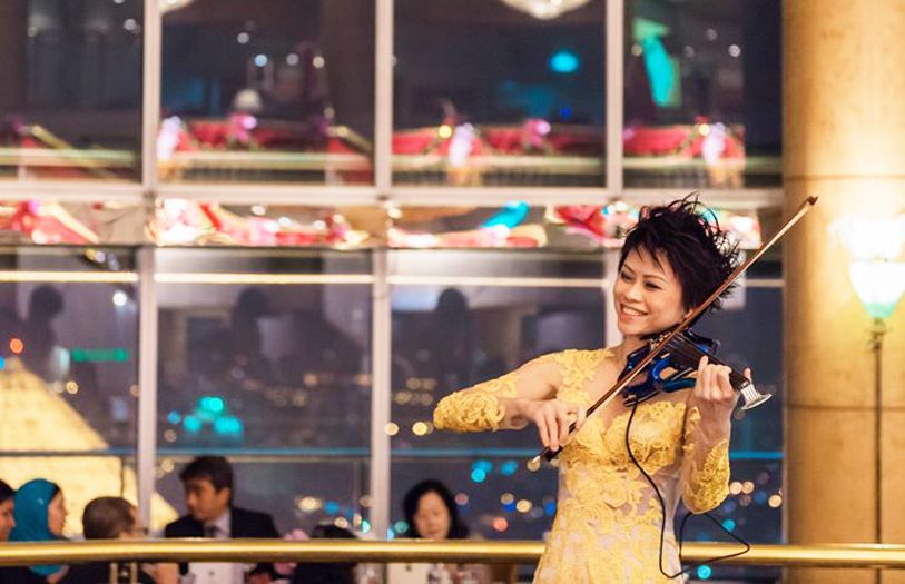 Violinist Joanne Yeoh