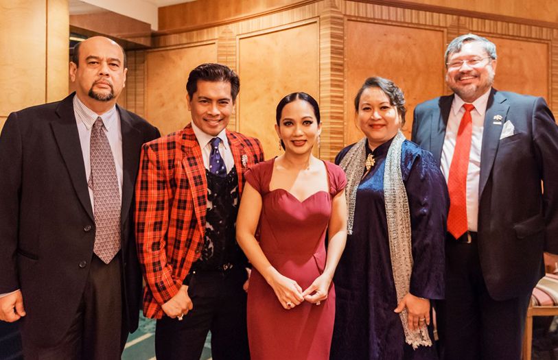 (L-R) Shaharudin Shawal, Mansor Tun Abdul Aziz, Dato' Sheila Majid, Putri Juneita Zainal Tul Maknu Johari and Megat Mizan Nicholas Denney