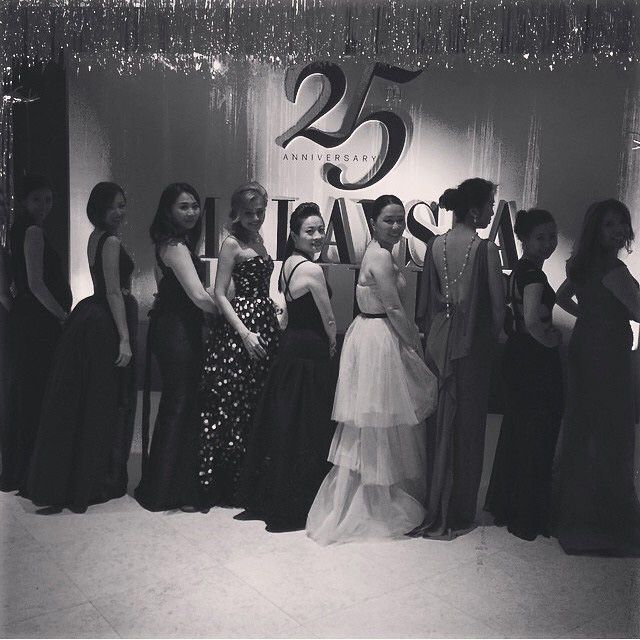 Celest Thoi and friends were undisputedly among the best-dressed of the night. (Photo: @celestthoi)