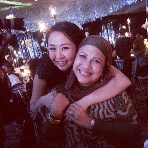 Lim Ai San caught up with really good friend, Datin Seri Dato' Zainab Abdul Kader. (Photo: @aisanlim)