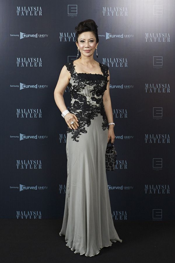 Datin Jaime Chan Abdullah in Alberta Ferretti