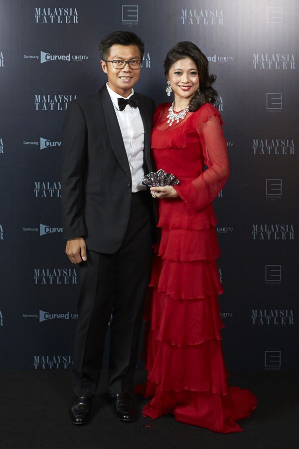 Ewan Saufi Abas and Mariam Teh in Valentino