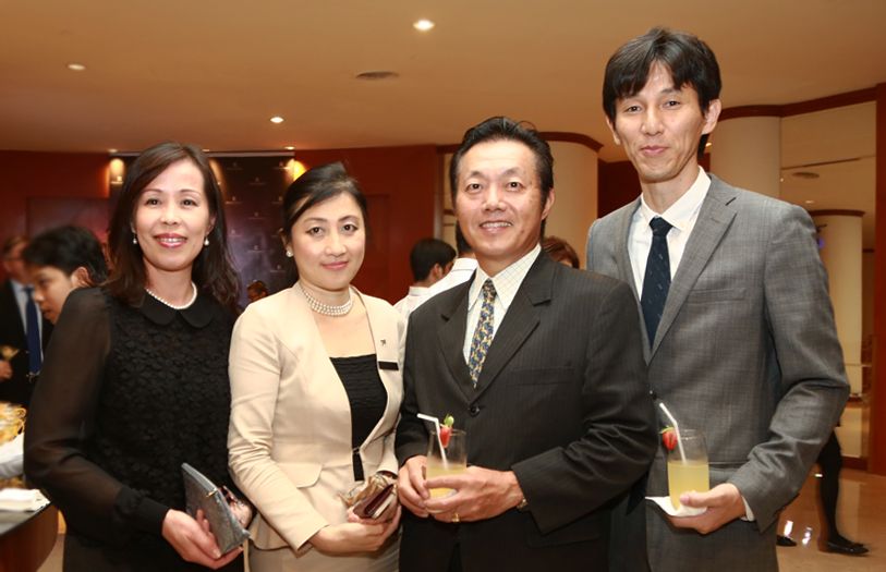 Wong Mee Fong, Atsuyo Fuji, Shigenobu Yada and Akiyoshi Kojo