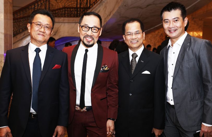 (L-R) Datuk SF Lim, Datuk Kelvin Tan, Dato' Kenny Tan and Eric Lee