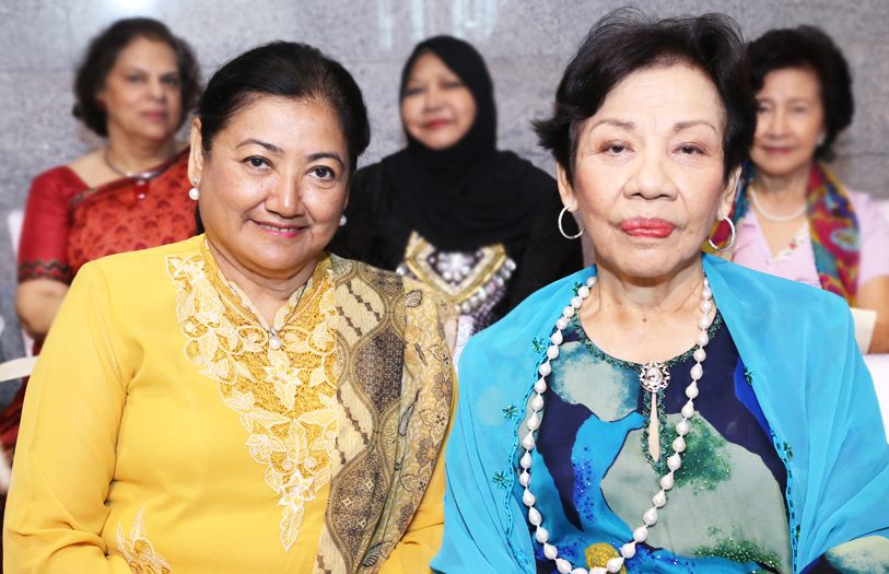 Puan Sri Rubiah Azizan and Tunku Datin Rafidah