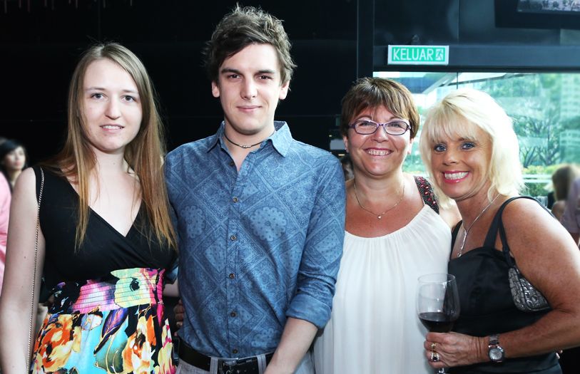 (L-R) Sophie Bridges, Jake Farrington, Fey Kelly and Carol Wallace
