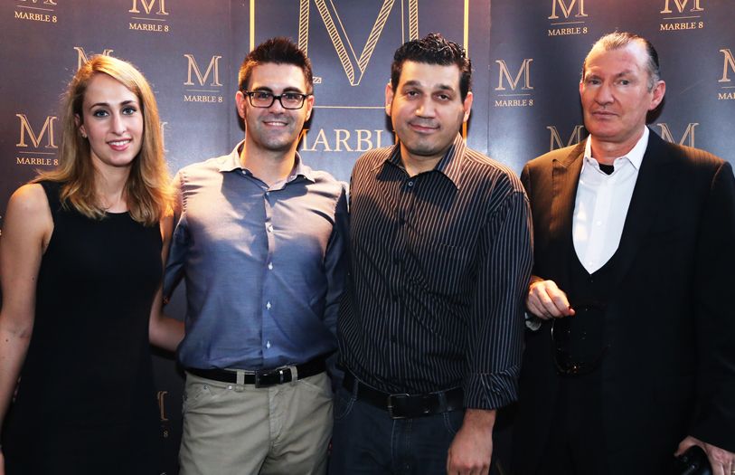 (L-R) Chiara Balistreri, Andrea Digiovanni, Paolo Gian and Massimo Toso